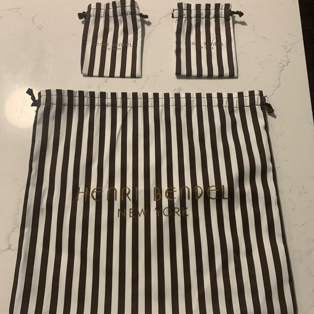 Henri Bendel dust bags
